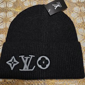 Black LV Logo Beanie No Care Tag But Brandnew